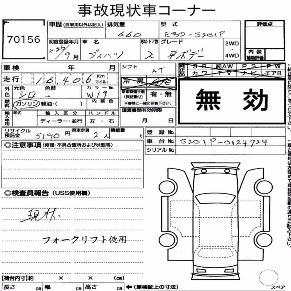 Notka aukcyjna: DAIHATSU HIJET TRUCK