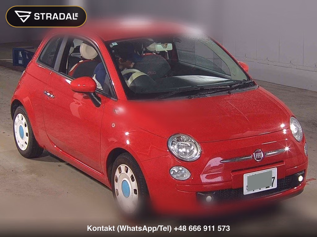FIAT 500 TWINAIR POP 2016, aukcja z Japonii, zdjęcie 1