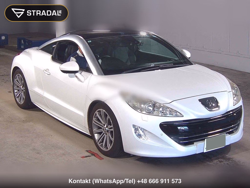 PEUGEOT RCZ 2012, aukcja z Japonii, zdjęcie 1