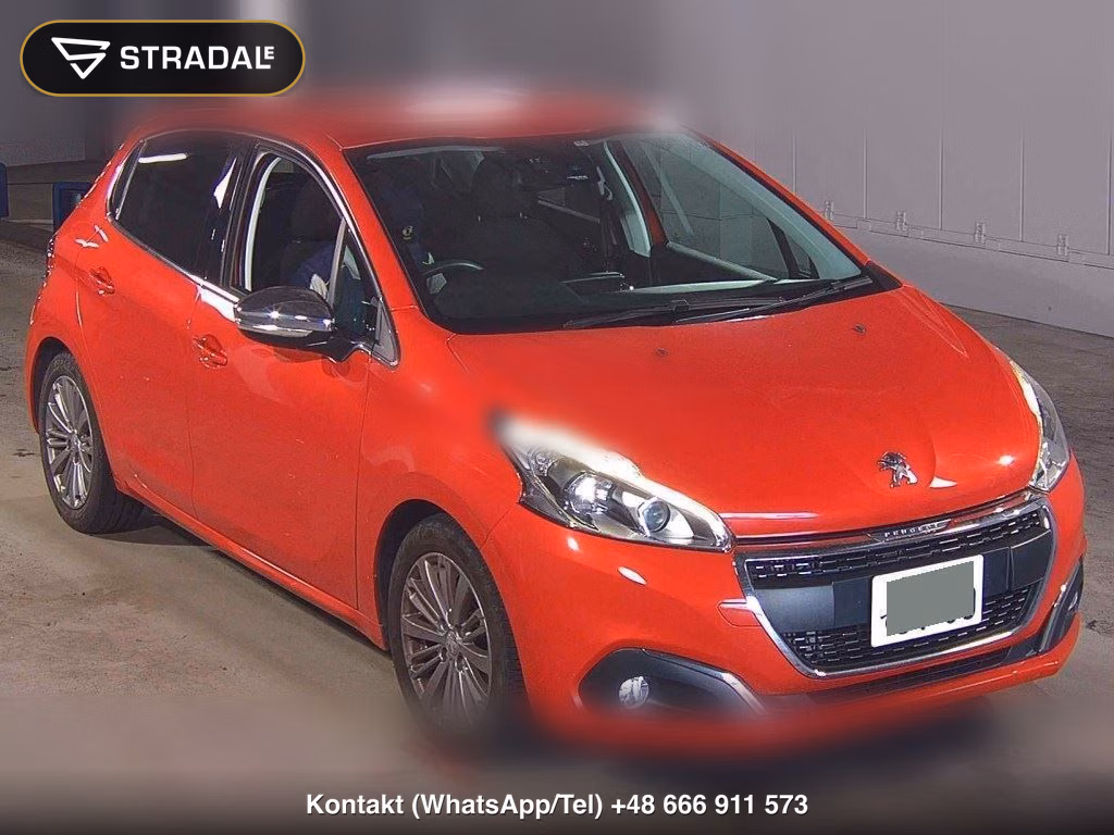 PEUGEOT 208 5D 2016, aukcja z Japonii, zdjęcie 1