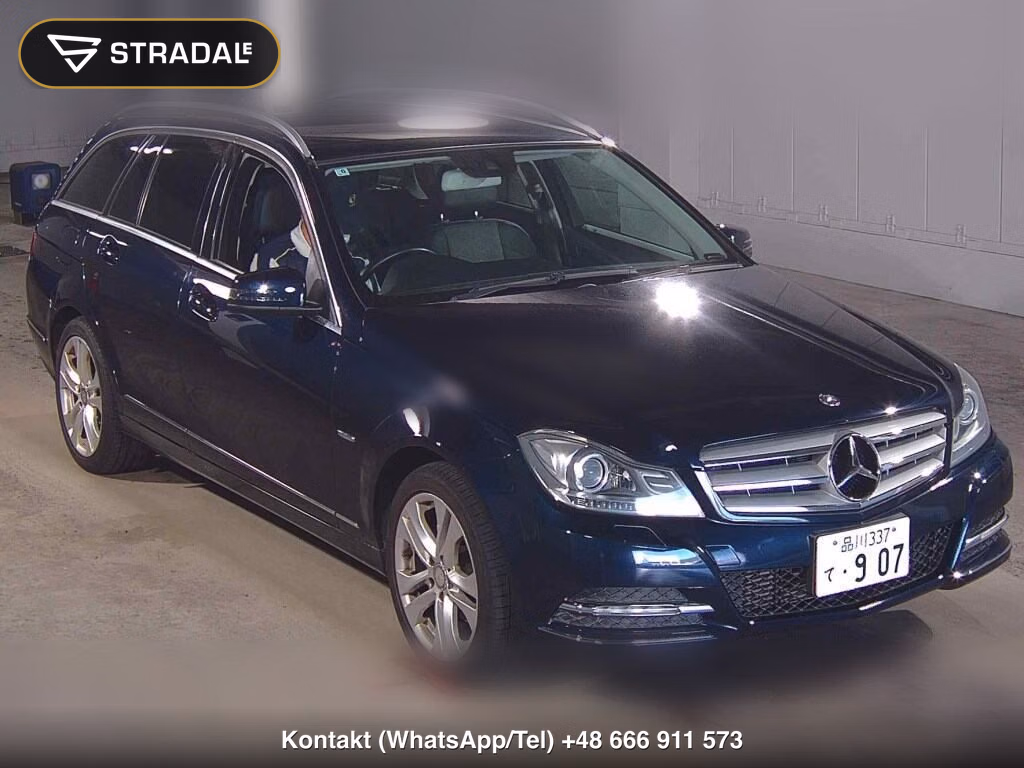 MERCEDES BENZ C-CLASS STATIONWAGON C200 BLUEEFFICIENCY STATIONWAGON 2011, aukcja z Japonii, zdjęcie 1