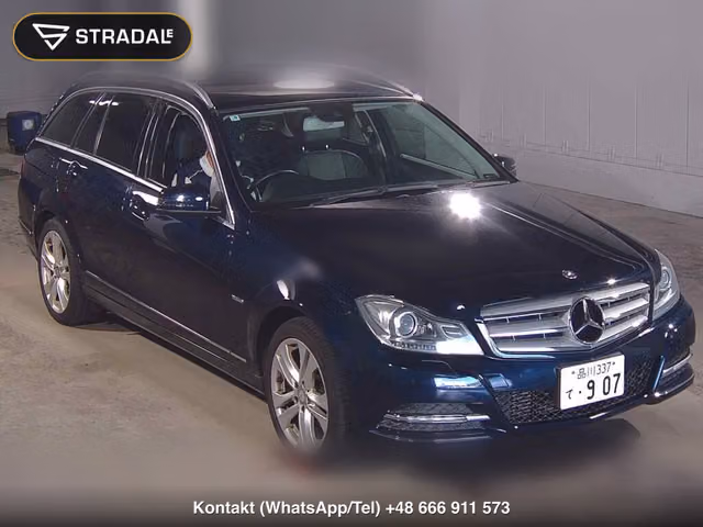 MERCEDES BENZ C-CLASS STATIONWAGON C200 BLUEEFFICIENCY STATIONWAGON 2011, samochód z aukcji Japonii
