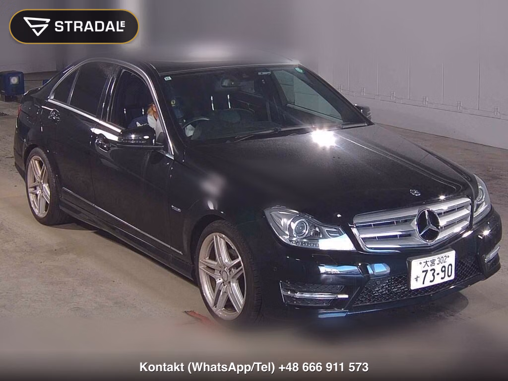 MERCEDES BENZ C-CLASS 4D C250 AVANTGARDE 2011, aukcja z Japonii, zdjęcie 1
