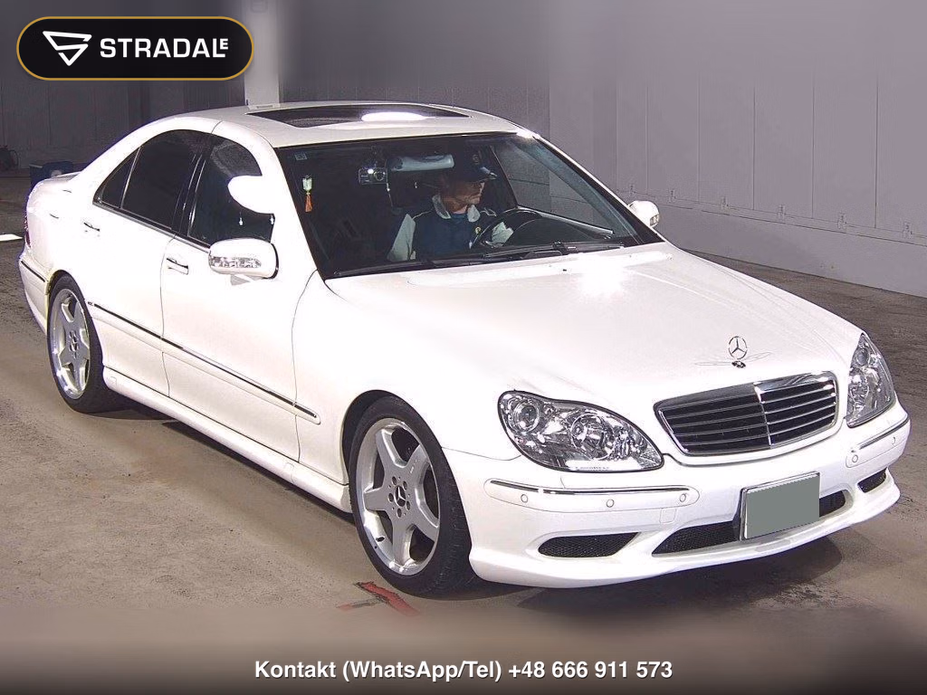 MERCEDES BENZ S-CLASS 4D S320 2002, aukcja z Japonii, zdjęcie 1