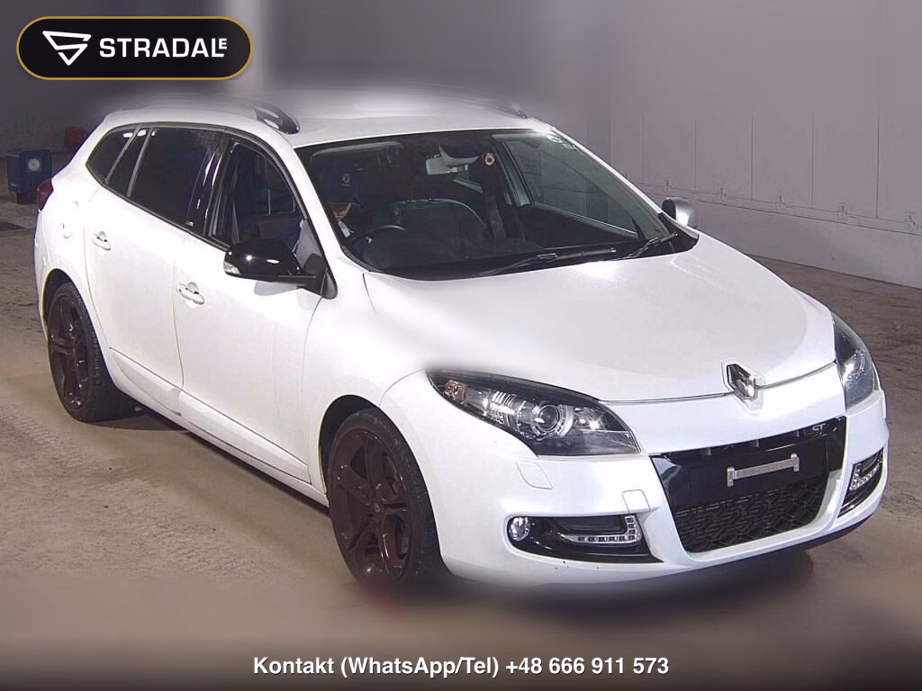RENAULT MEGANE ESTATE 2013, aukcja z Japonii, zdjęcie 1
