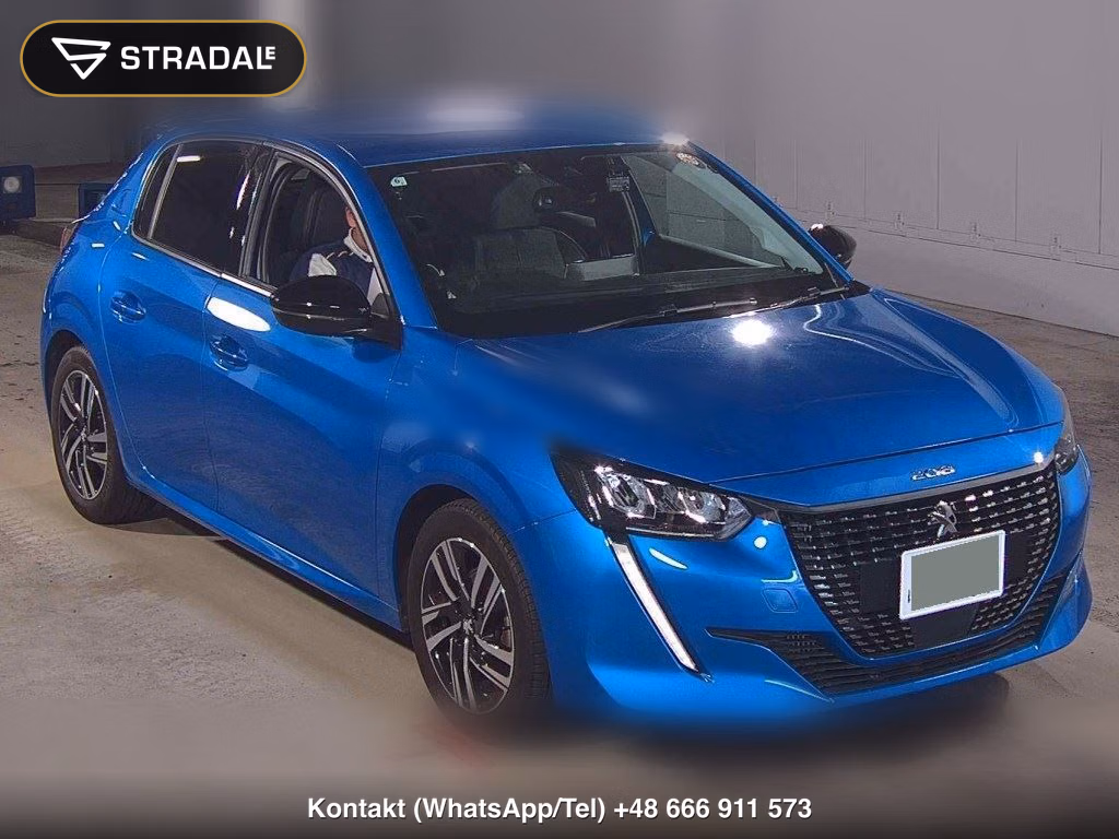 PEUGEOT 208 5D ALLURE 2022, aukcja z Japonii, zdjęcie 1