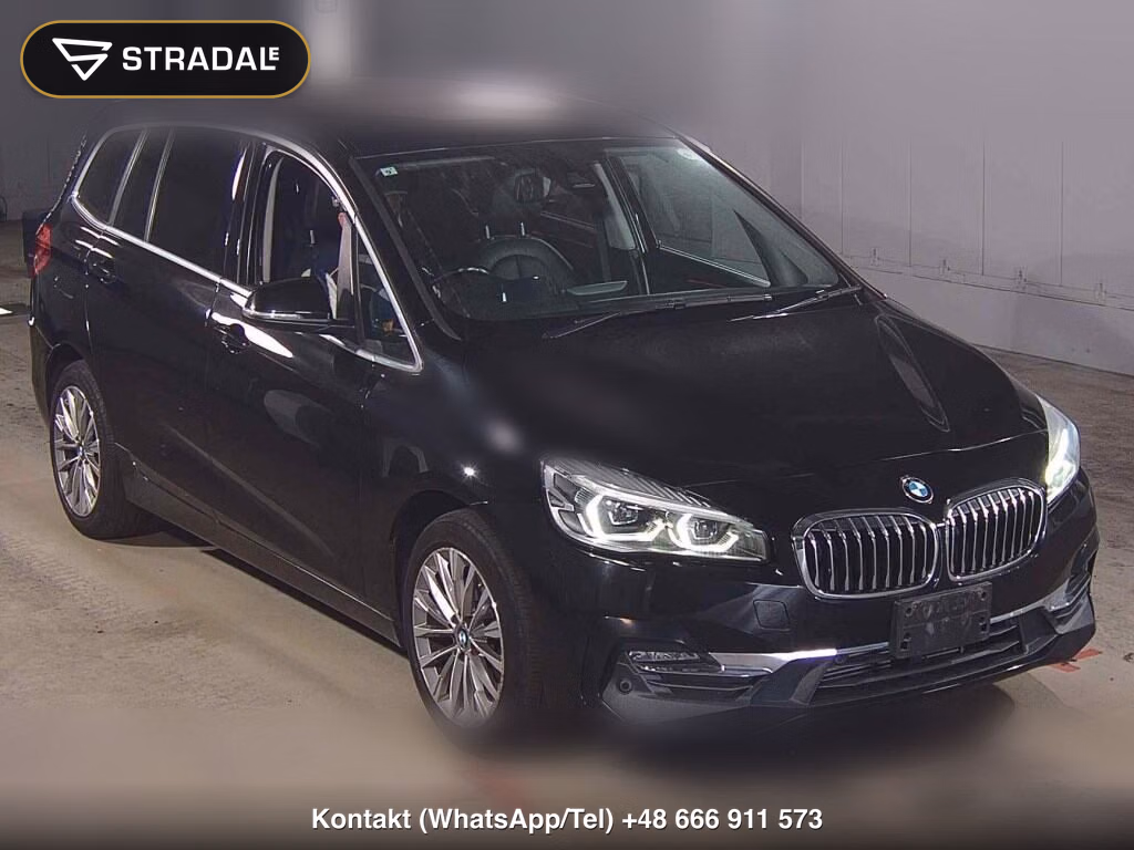 BMW 2 SERIES 5D 218D GRAN TOURER LUXURY 2019, aukcja z Japonii, zdjęcie 1