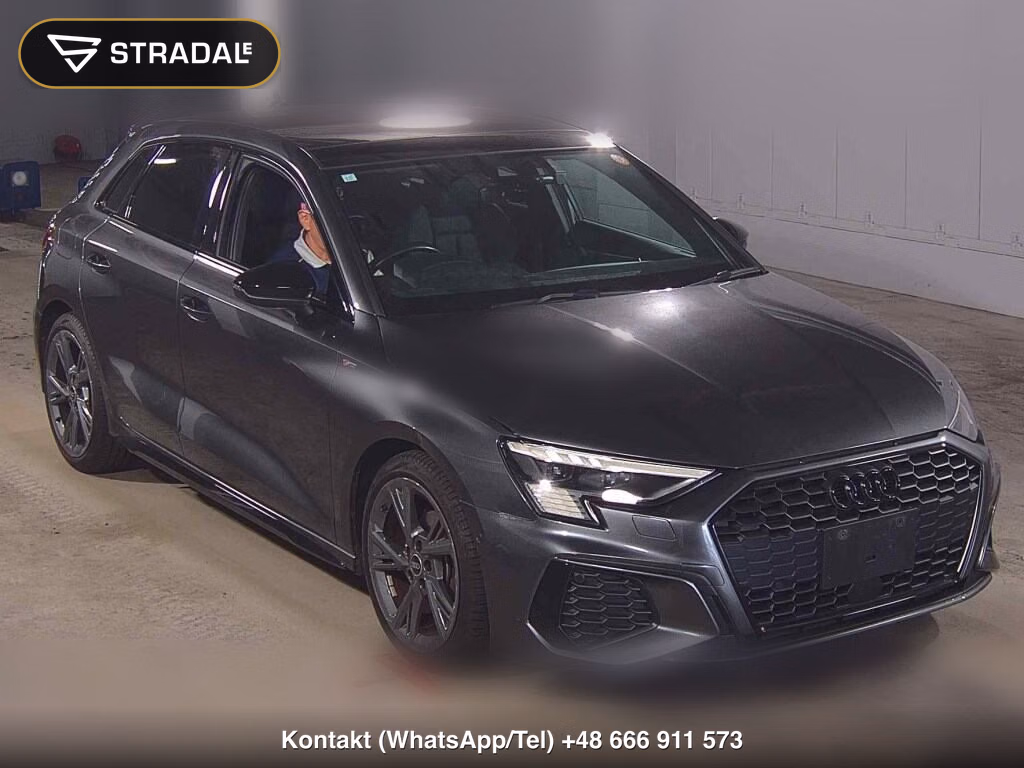 AUDI A3 5D SPORTBACK 30TFSI S LINE 2023, aukcja z Japonii, zdjęcie 1