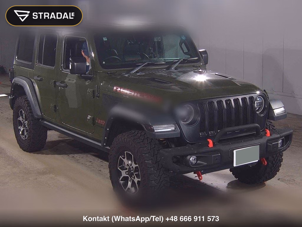 CHRYSLER JEEP JEEP WRANGLER UNLIMITED 4WD RUBICON SARGE GREEN 2021, aukcja z Japonii, zdjęcie 1