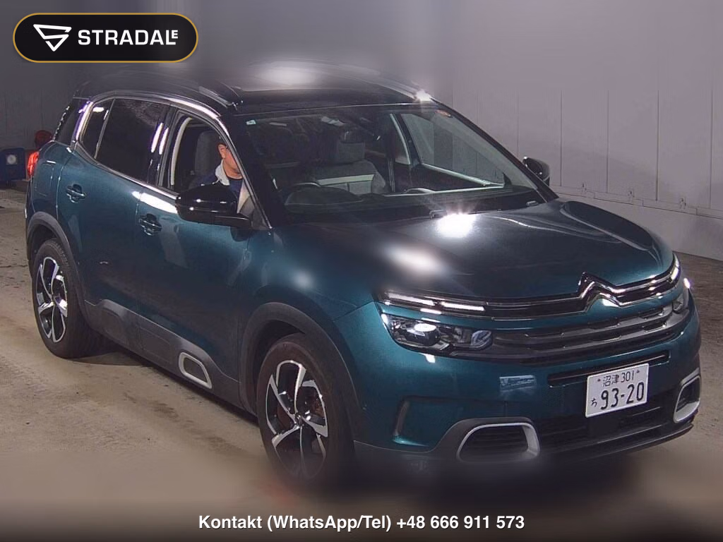 CITROEN C5 AIRCROSS SUV SHINE BLUE HDI 2020, aukcja z Japonii, zdjęcie 1