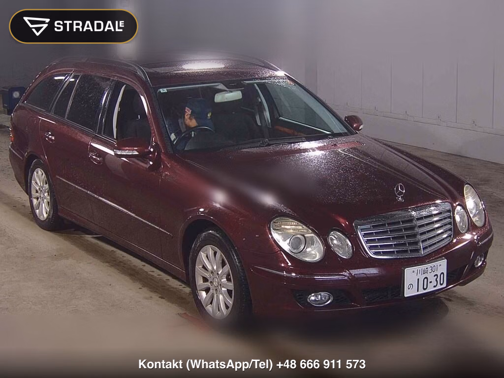 MERCEDES BENZ E-CLASS STATIONWAGON E300 STATIONWAGON 2008, aukcja z Japonii, zdjęcie 1