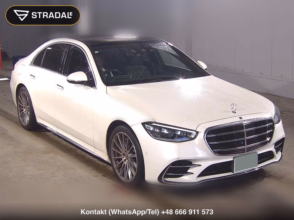 MERCEDES BENZ S-CLASS 4D 4WD S400D 4MATIC AMG LINE 2023, aukcja z Japonii, zdjęcie 1