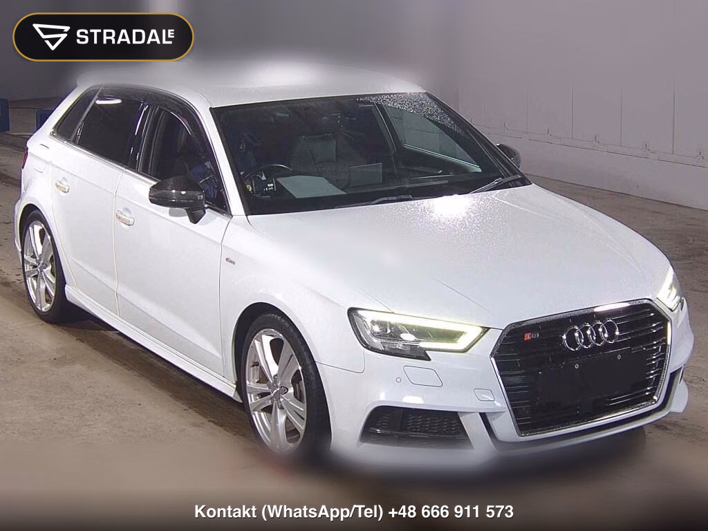 AUDI A3 5D SPORTS BACK 1.4TFSI SPORTS S LINE PACKAG 2017, aukcja z Japonii, zdjęcie 1
