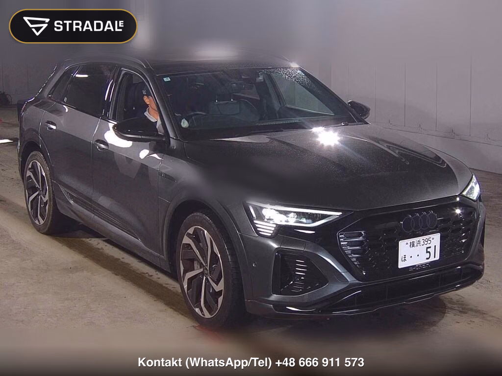 AUDI Q8 E-TRON 4WD 55 QUATTRO S LINE 2025, aukcja z Japonii, zdjęcie 1