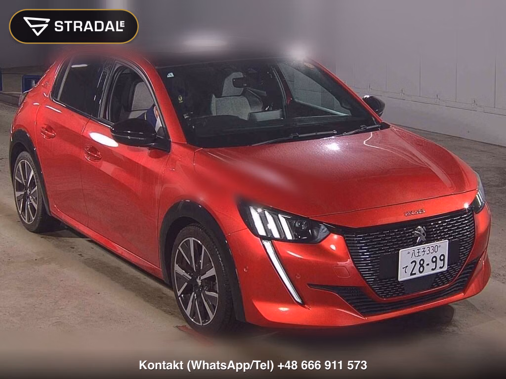 PEUGEOT 208 5D GT LINE 2020, aukcja z Japonii, zdjęcie 1
