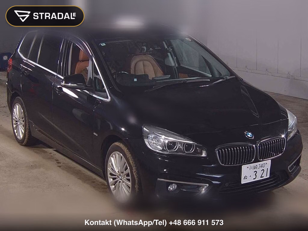 BMW 2 SERIES 5D 218I GRAN TOURER LUXURY 2016, aukcja z Japonii, zdjęcie 1