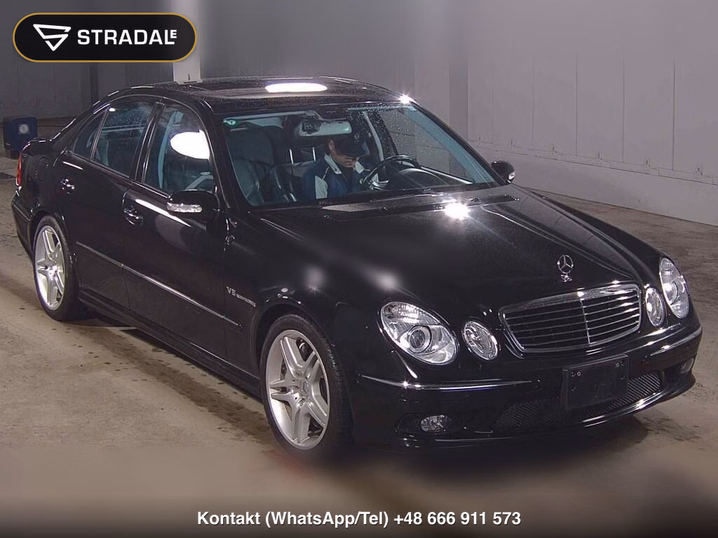 MERCEDES BENZ E-CLASS 4D E55 AMG 2006, aukcja z Japonii, zdjęcie 1