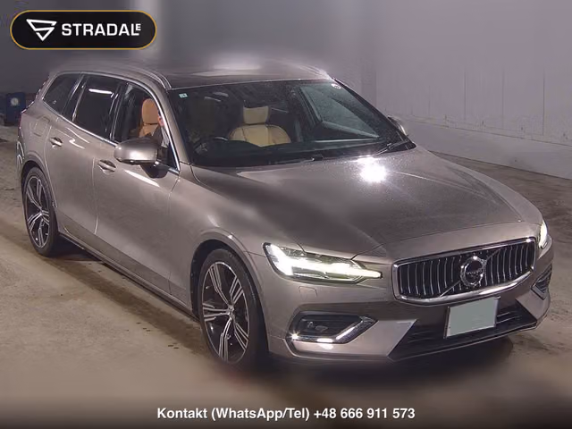 VOLVO V60 T5 INSCRIPTION 2019, samochód z aukcji Japonii