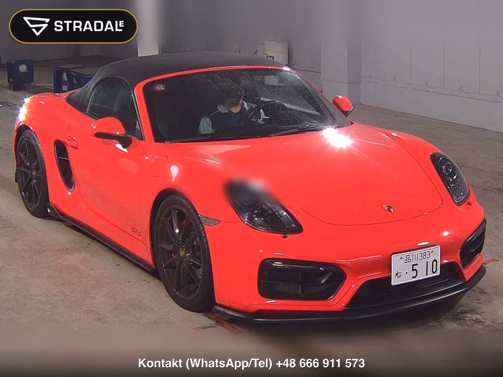 PORSCHE BOXSTER BOXSTER GTS 2015, aukcja z Japonii, zdjęcie 1