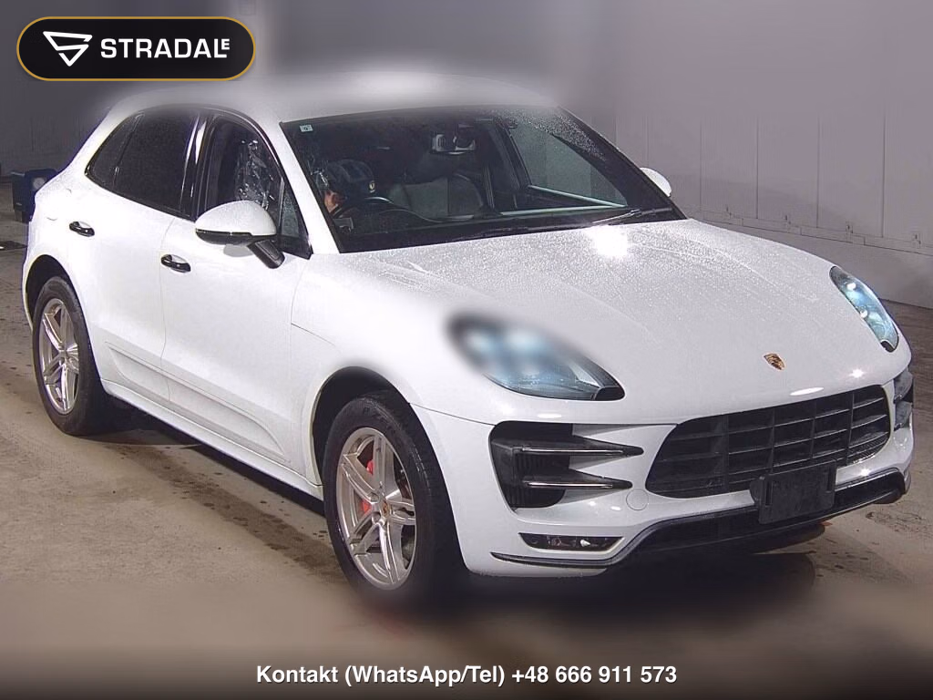 PORSCHE MACAN 4WD MACAN TURBO 2017, aukcja z Japonii, zdjęcie 1