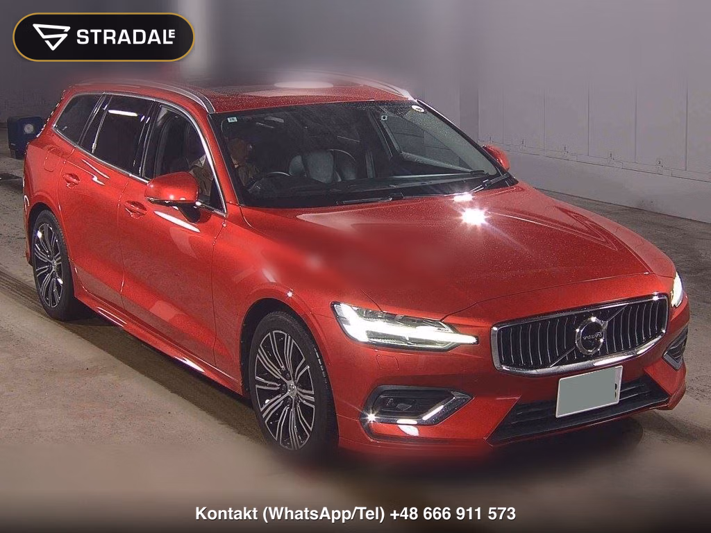 VOLVO V60 T5 INSCRIPTION 2018, aukcja z Japonii, zdjęcie 1