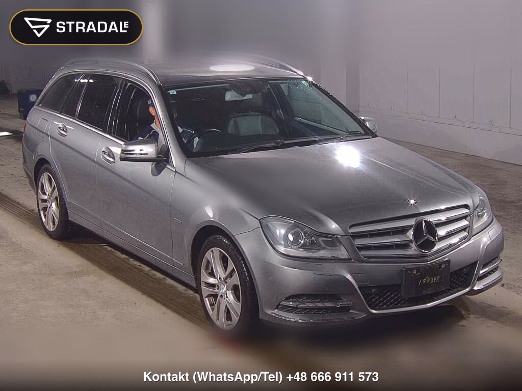 MERCEDES BENZ C-CLASS STATIONWAGON C200 BLUEEFFICIENCY STATIONWAGON AVANTGA 2011, aukcja z Japonii, zdjęcie 1