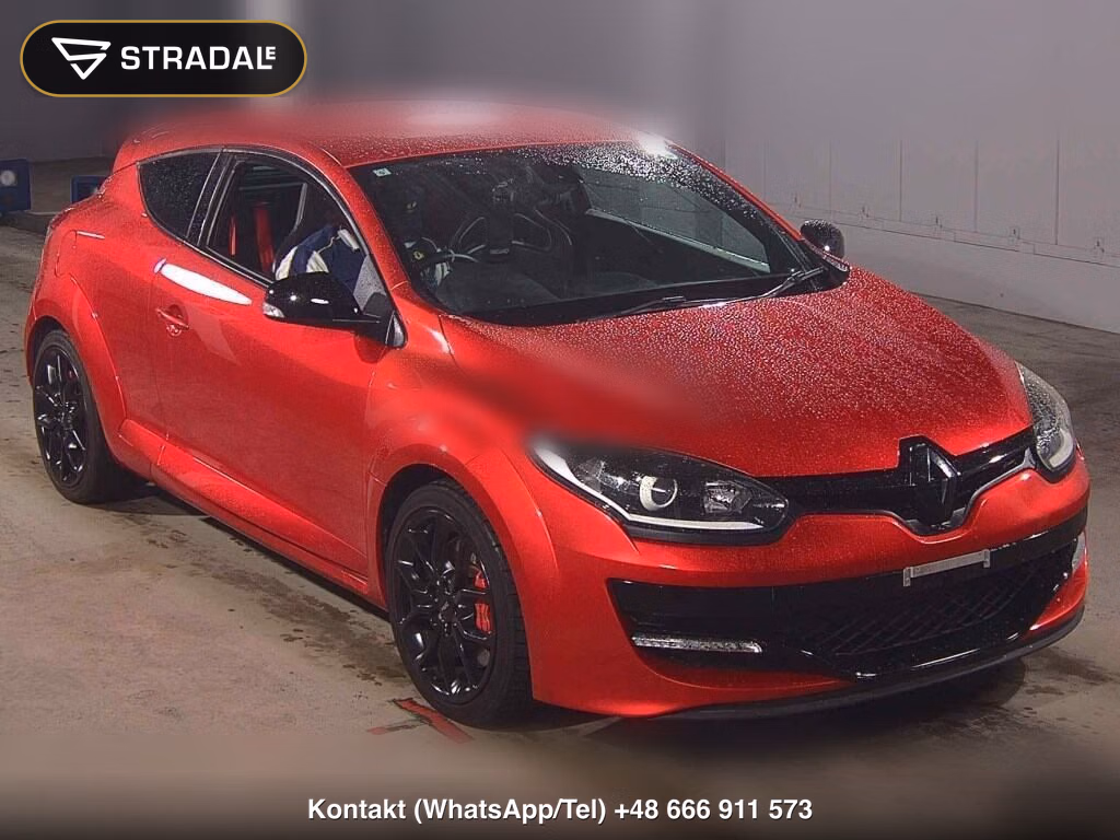RENAULT MEGANE 3D RENAULT SPORT 273 2017, aukcja z Japonii, zdjęcie 1
