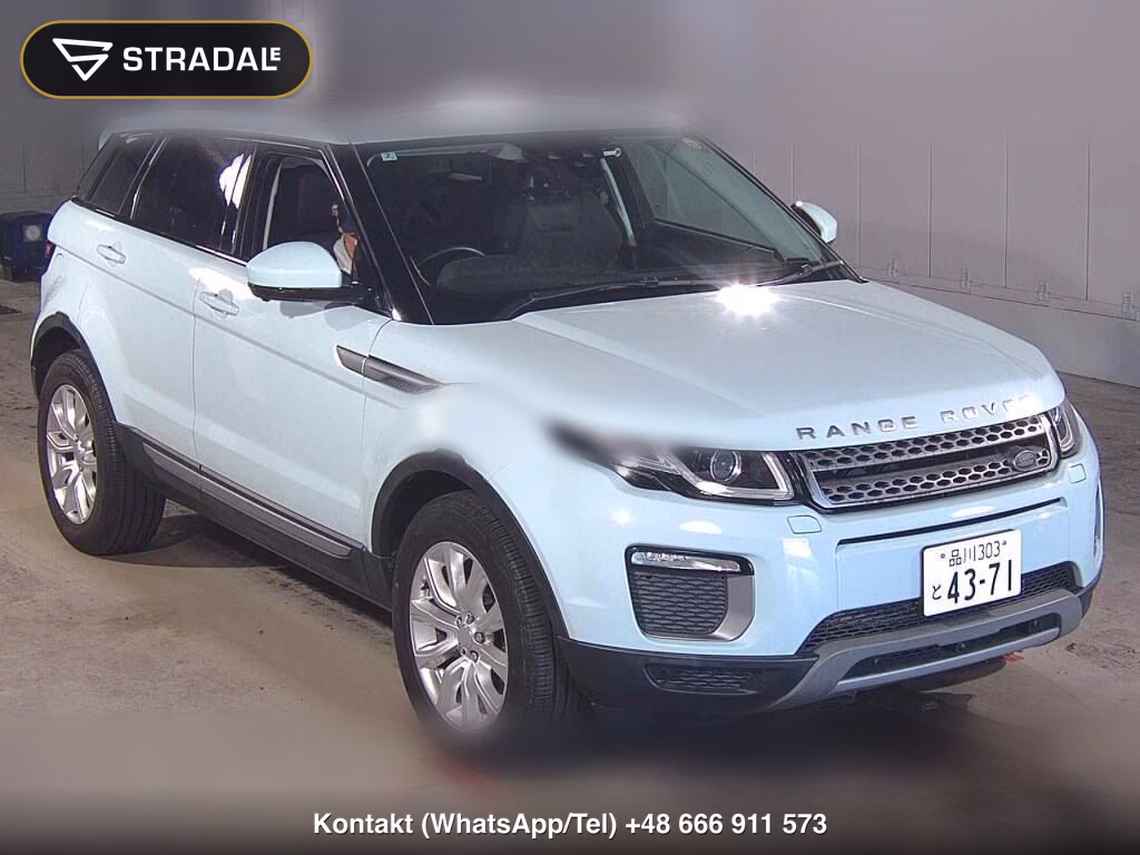 LAND ROVER RANGE ROVER EVOQUE 4WD SE 2017, aukcja z Japonii, zdjęcie 1