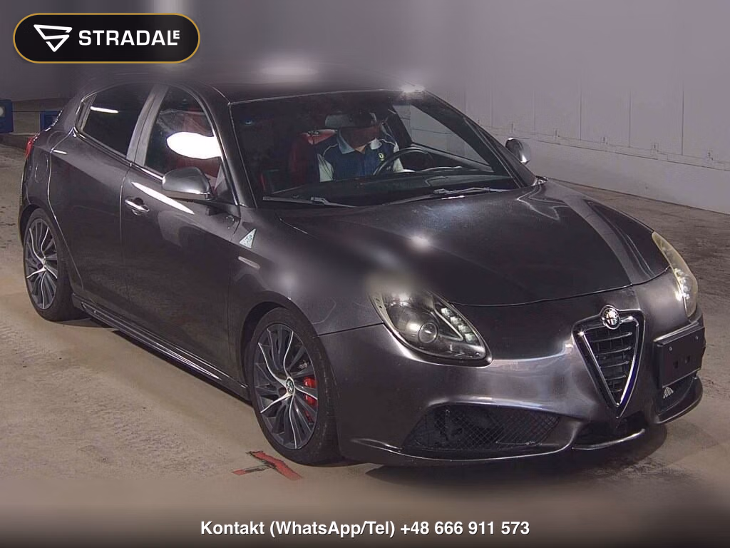 ALFA ROMEO GIULIETTA 5D QUADRIFOGLIO VERDE 2013, aukcja z Japonii, zdjęcie 1