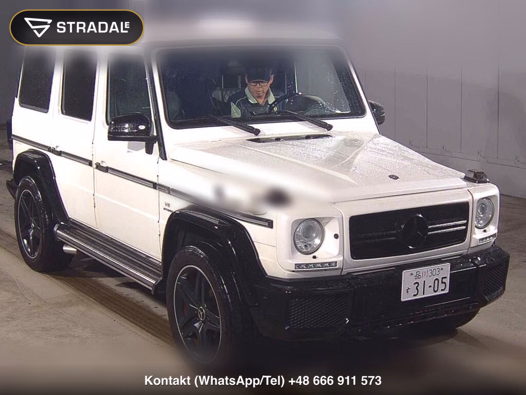 MERCEDES AMG G-CLASS 4WD G63 DISIGNO EXCLUSIVE INTERIOR PACKAGE 2014, aukcja z Japonii, zdjęcie 1