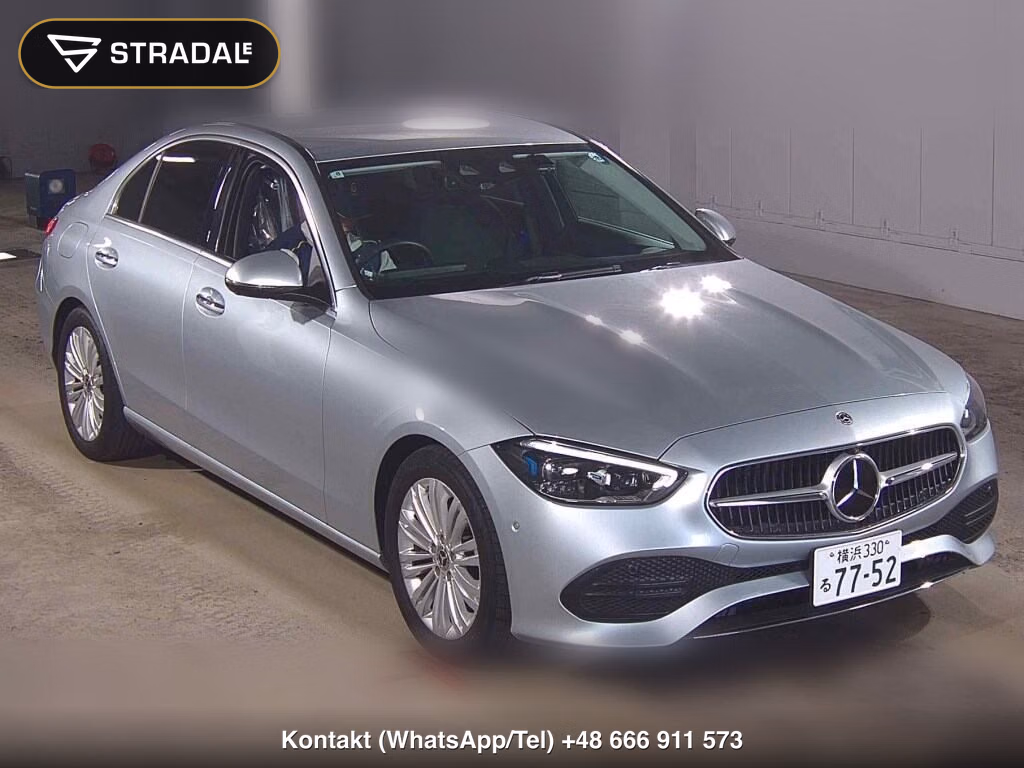 MERCEDES BENZ C-CLASS 4D C200 AVANTGARDE ISG MODEL 2023, aukcja z Japonii, zdjęcie 1