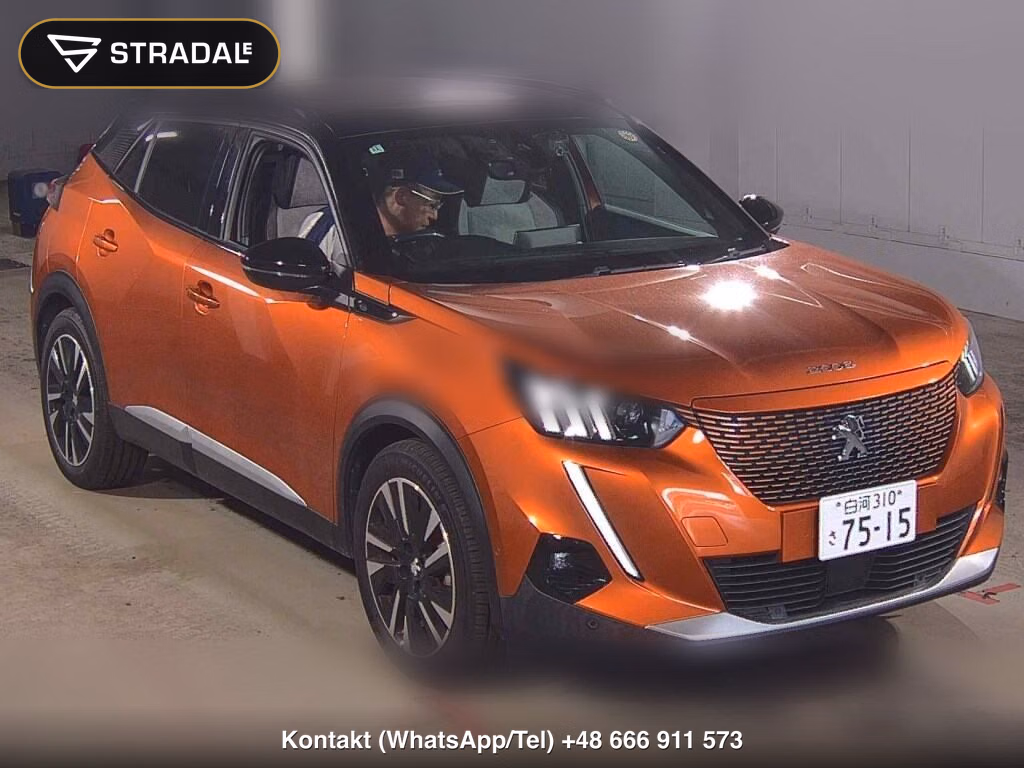 PEUGEOT SUV E-2008 GT LINE 2020, aukcja z Japonii, zdjęcie 1