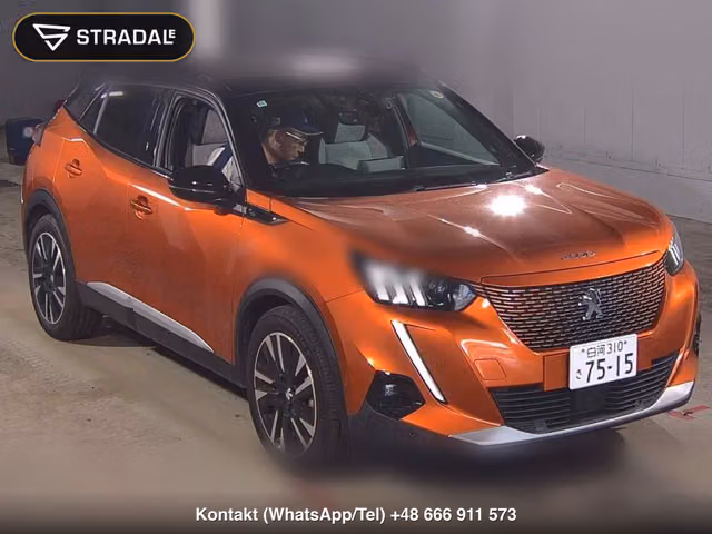 PEUGEOT SUV E-2008 GT LINE 2020, samochód z aukcji Japonii