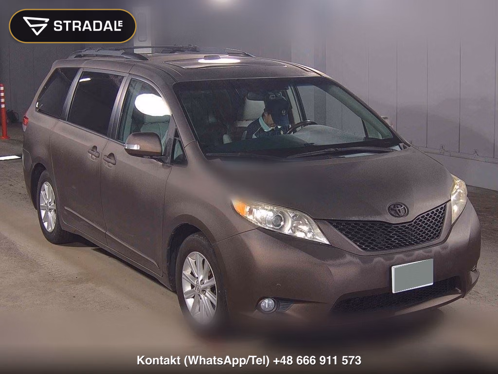 AMERICA TOYOTA SIENNA 4WD LIMITED 2013, aukcja z Japonii, zdjęcie 1