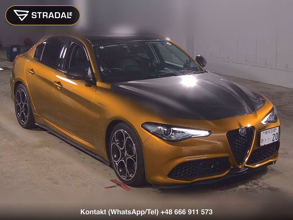 ALFA ROMEO GIULIA 4D 2.0 TURBO VELOCE GT JUNIOR 2022, aukcja z Japonii, zdjęcie 1