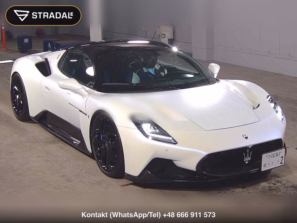 MASERATI MC20 BASE GRADE 2022, aukcja z Japonii, zdjęcie 1
