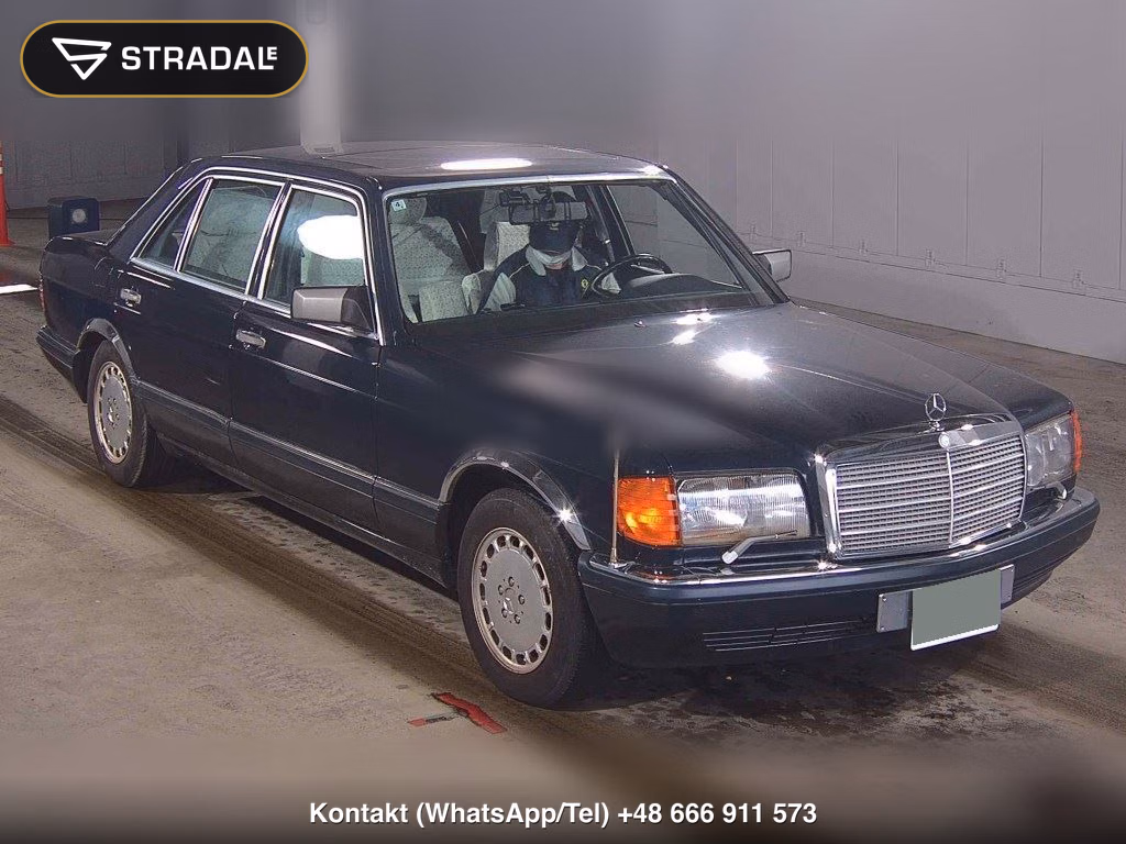 MERCEDES BENZ S-CLASS 4D 560SEL 1991, aukcja z Japonii, zdjęcie 1