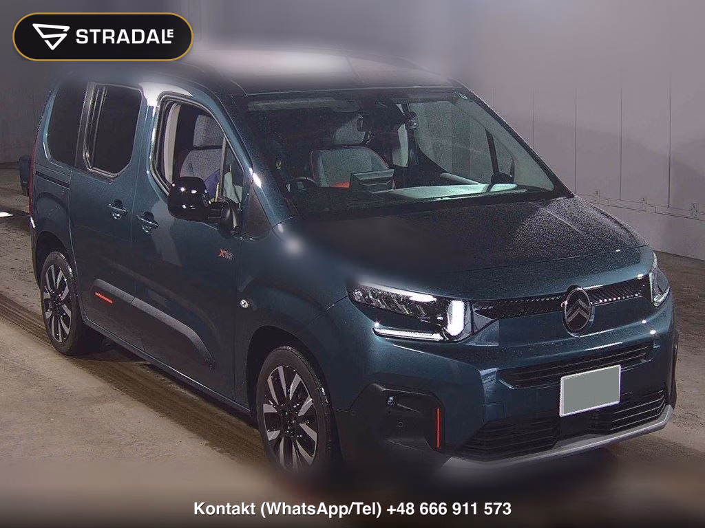 CITROEN BERLINGO MAX XTR LAUNCH EDITION BLUE HDI 2024, aukcja z Japonii, zdjęcie 1