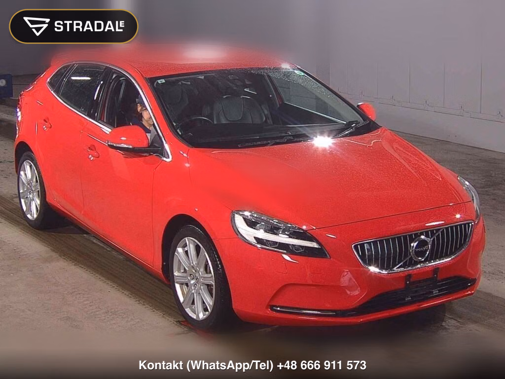 VOLVO V40 T3 INSCRIPTION 2017, aukcja z Japonii, zdjęcie 1