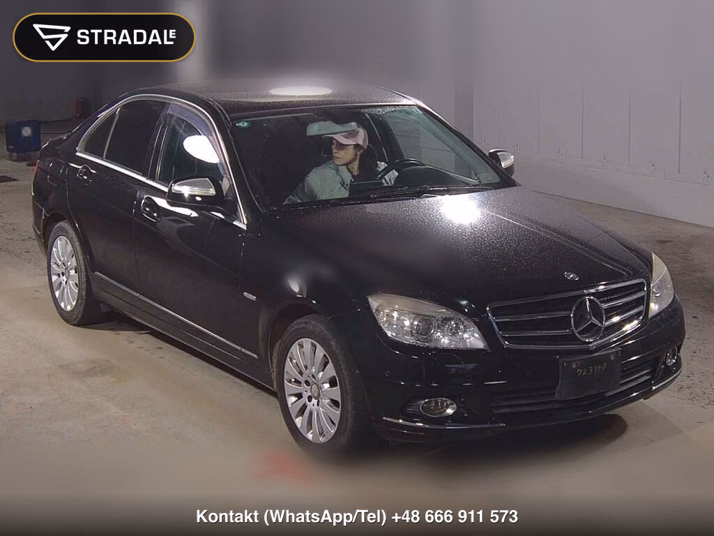 MERCEDES BENZ C-CLASS 4D C250 ELEGANCE 2007, aukcja z Japonii, zdjęcie 1