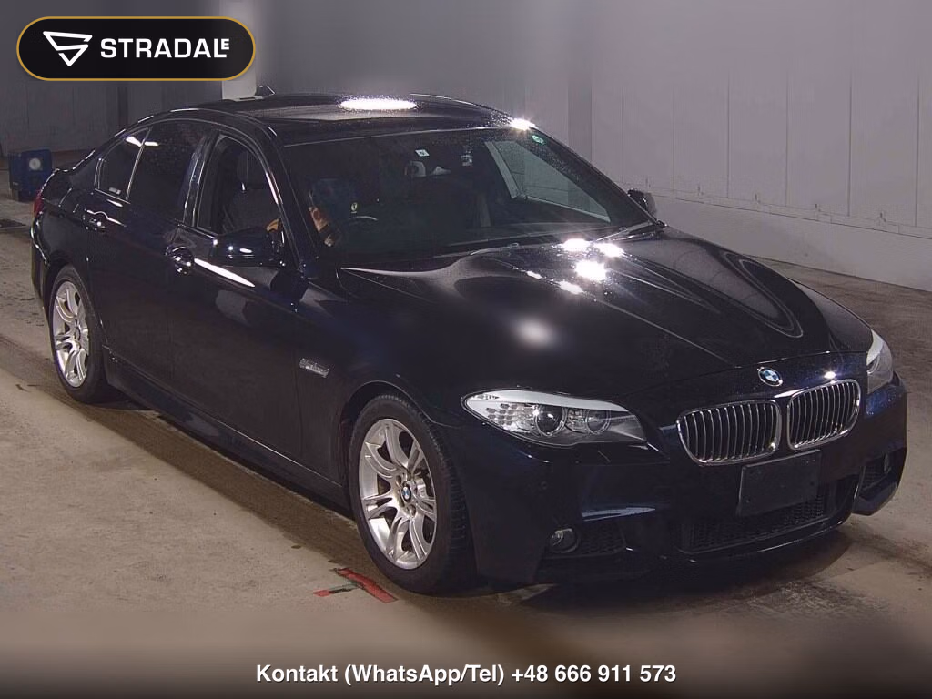 BMW 5 SERIES 4D 523I M-SPORT PACKAGE 2011, aukcja z Japonii, zdjęcie 1