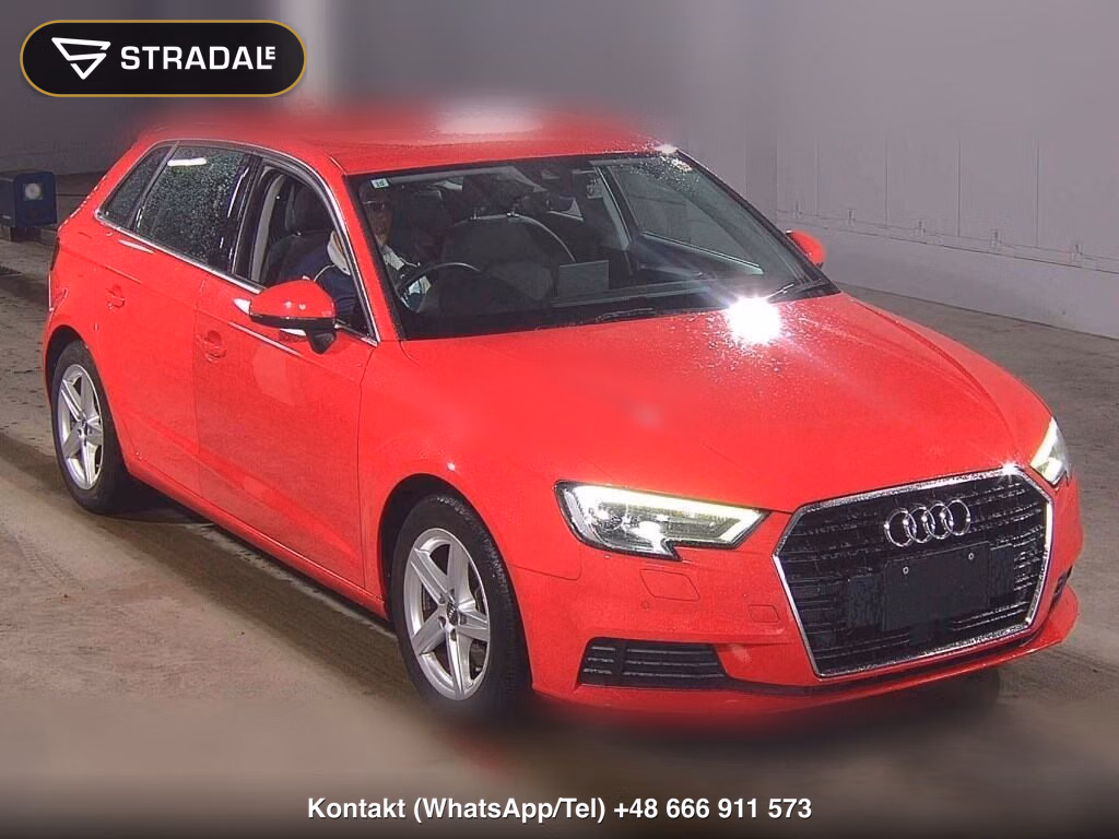 AUDI A3 5D SPORTS BACK 1.4TFSI 2017, aukcja z Japonii, zdjęcie 1