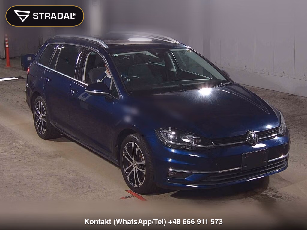 VOLKSWAGEN GOLF VARIANT TDI COMFORT LINE MEISTER 2019, aukcja z Japonii, zdjęcie 1