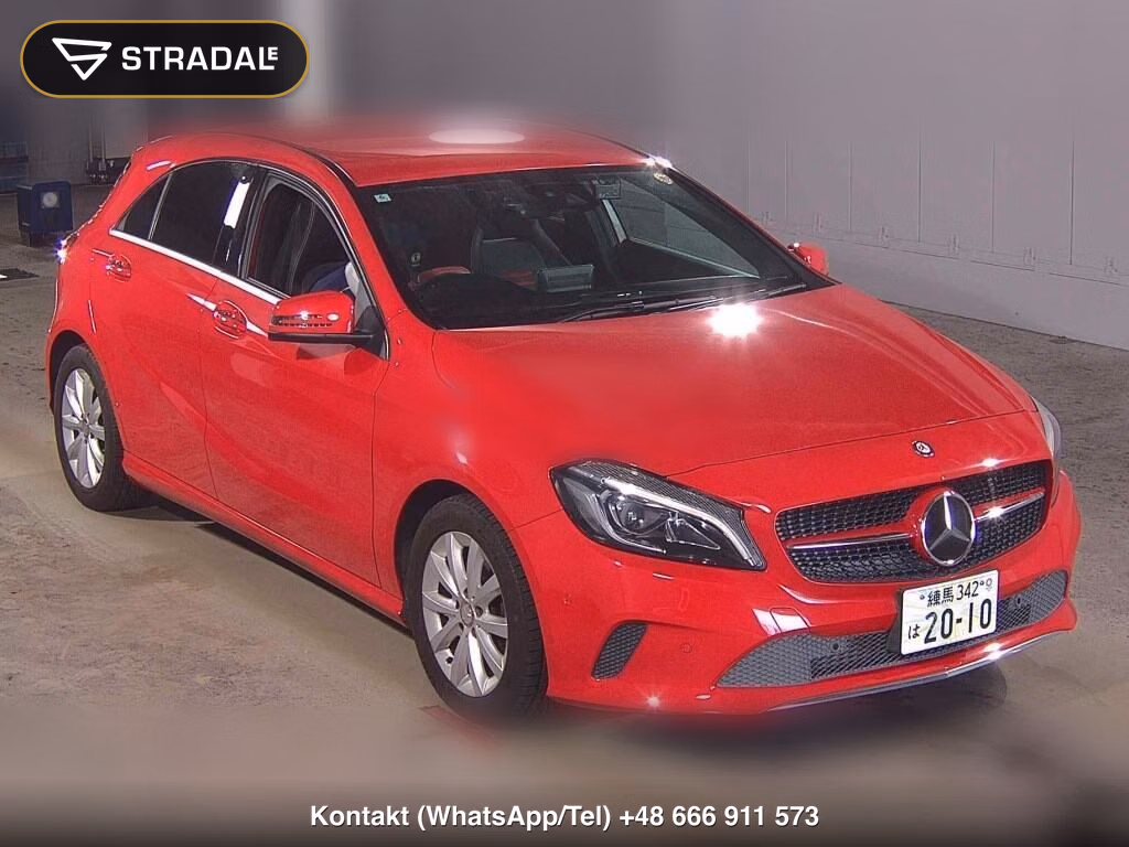 MERCEDES BENZ A-CLASS A180 2016, aukcja z Japonii, zdjęcie 1