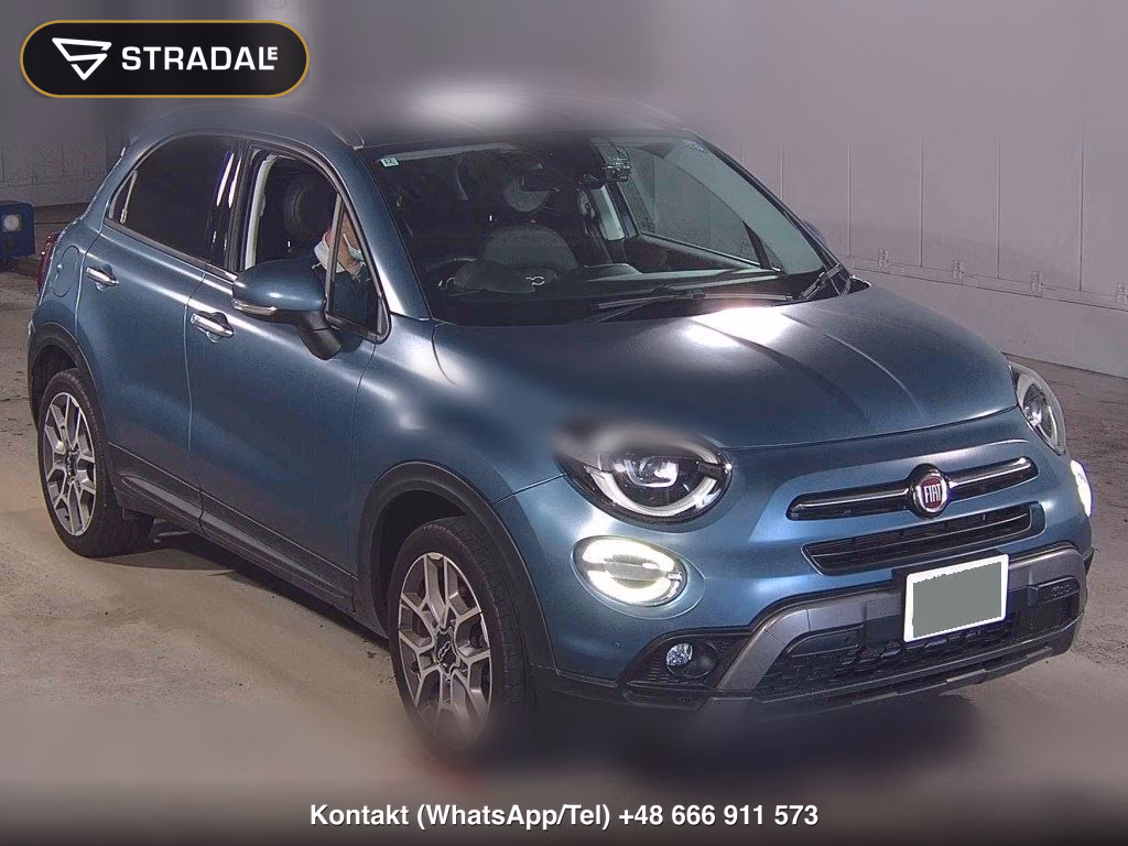FIAT 500X 5D INDIGO 2020, aukcja z Japonii, zdjęcie 1