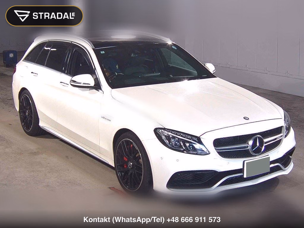 MERCEDES AMG C-CLASS STATIONWAGON C63 S STATIONWAGON 2016, aukcja z Japonii, zdjęcie 1