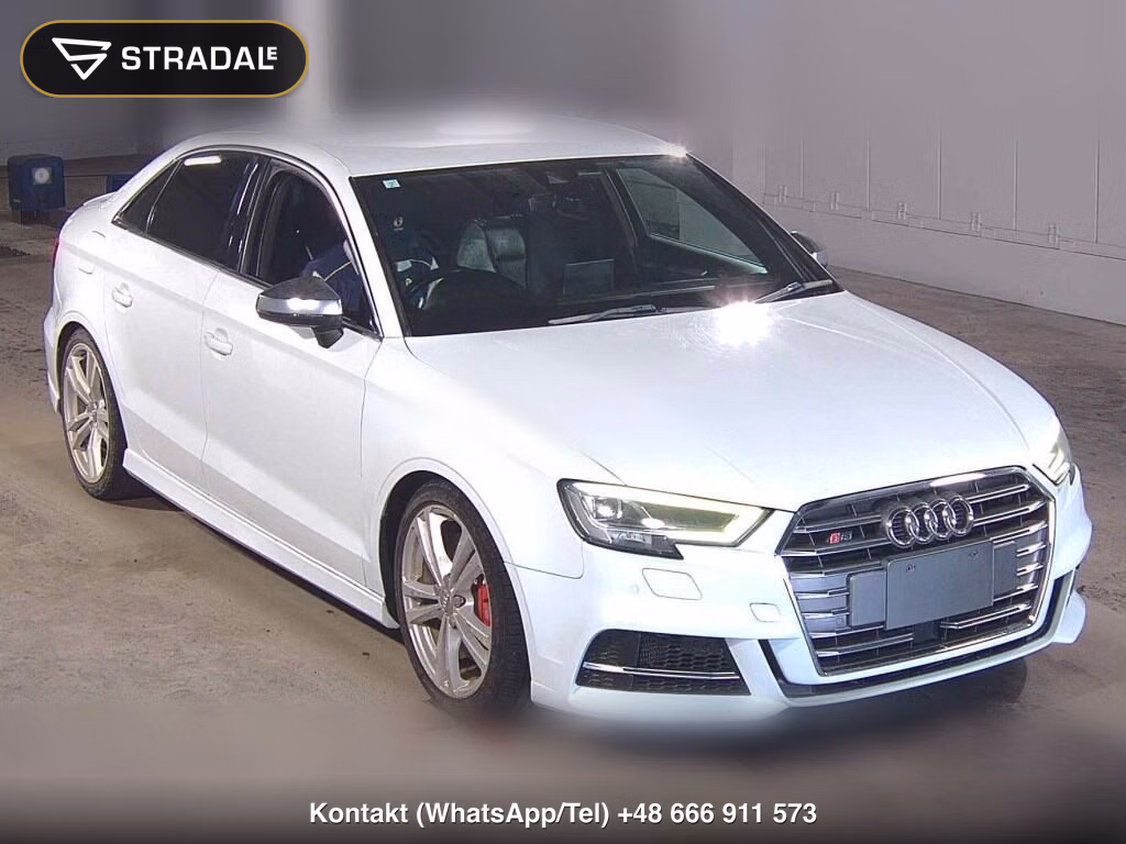 AUDI S3 SEDAN 4WD BASE GRADE 2018, aukcja z Japonii, zdjęcie 1