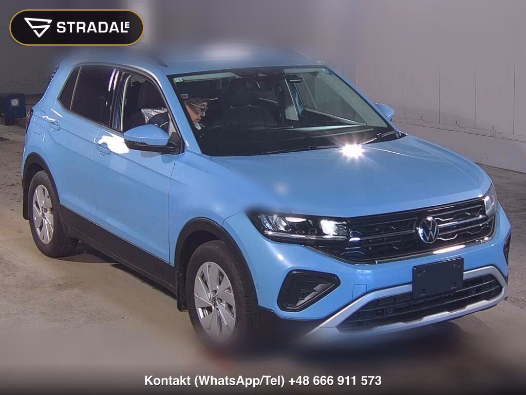 VOLKSWAGEN T-CROSS TSI ACTIVE 2026, aukcja z Japonii, zdjęcie 1