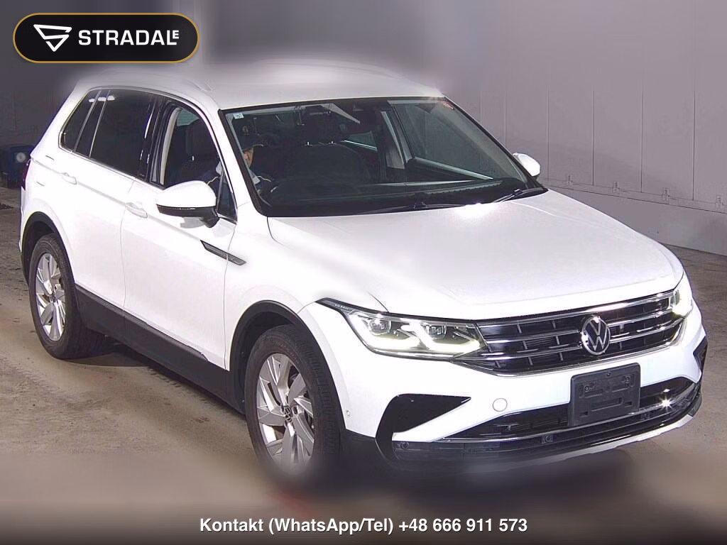 VOLKSWAGEN TIGUAN TSI ELEGANCE 2021, aukcja z Japonii, zdjęcie 1
