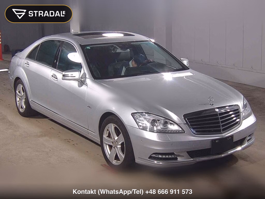 MERCEDES BENZ S-CLASS 4D HYBRID LONG 2011, aukcja z Japonii, zdjęcie 1